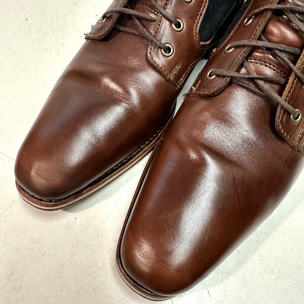 NEW HEELS Rancourt & Co. x Helm Sam Boot Ray-Ray Horween Cone Denim USA 10 D - Picture 8 of 12